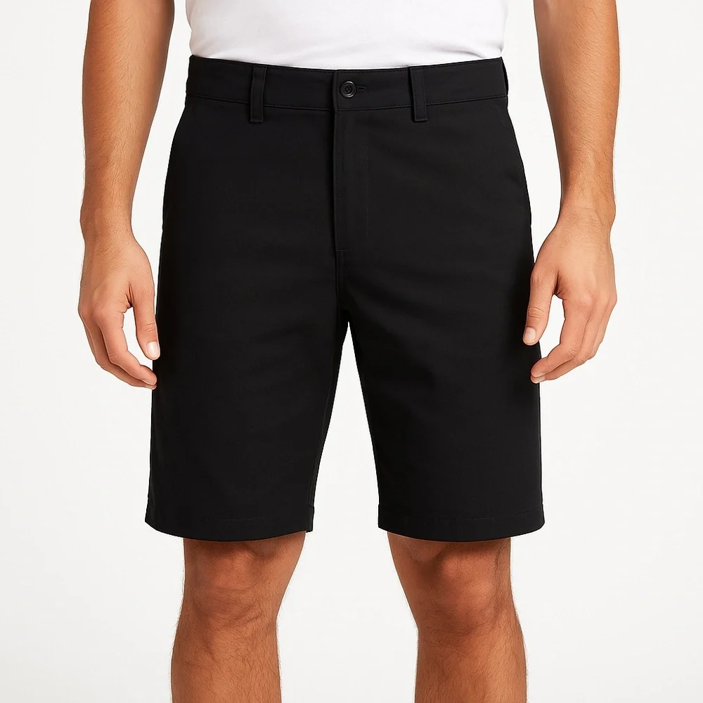 NWT O’Neill Men’s Drive Fixed Waist Shorts – Size 40 – Black – 10” Inseam